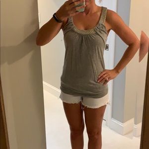 Matty m top with beads